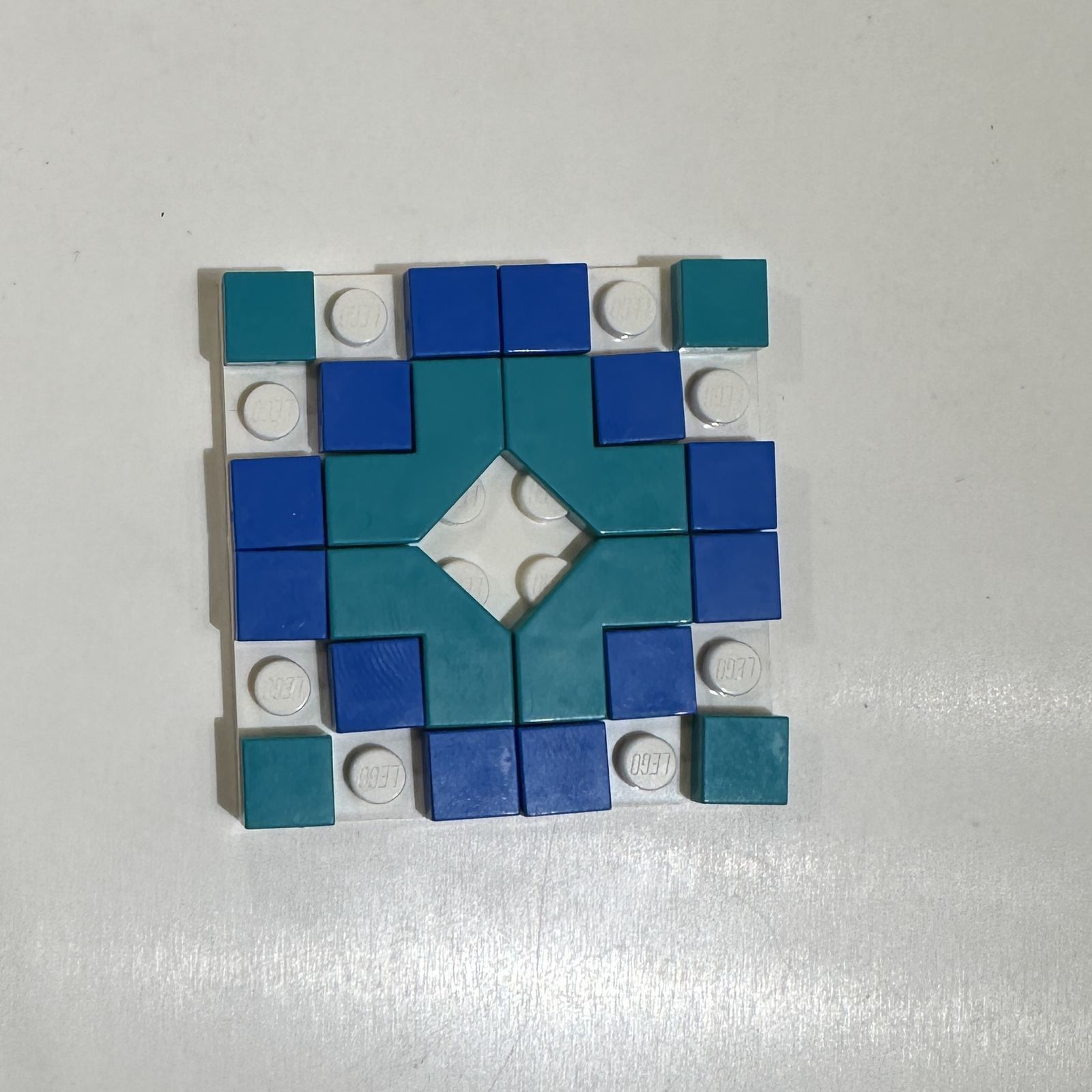 Mosaico LEGO® terminado, otro diseño