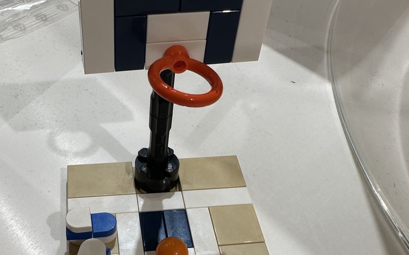 Canasta LEGO® Nike, foto del resultado terminado